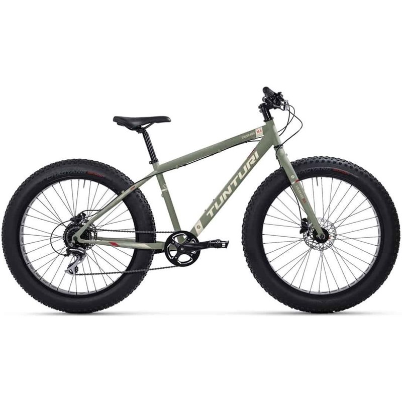 

Велосипед Fatbike Tunturi Colorado 26" Матовый зеленый/бежевый 43