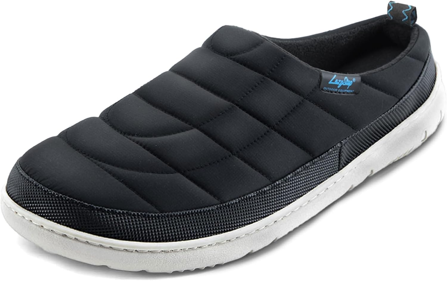 

Мужские тапочки LazyStep без застежек для дома и улицы с эффектом памяти, Obsidian