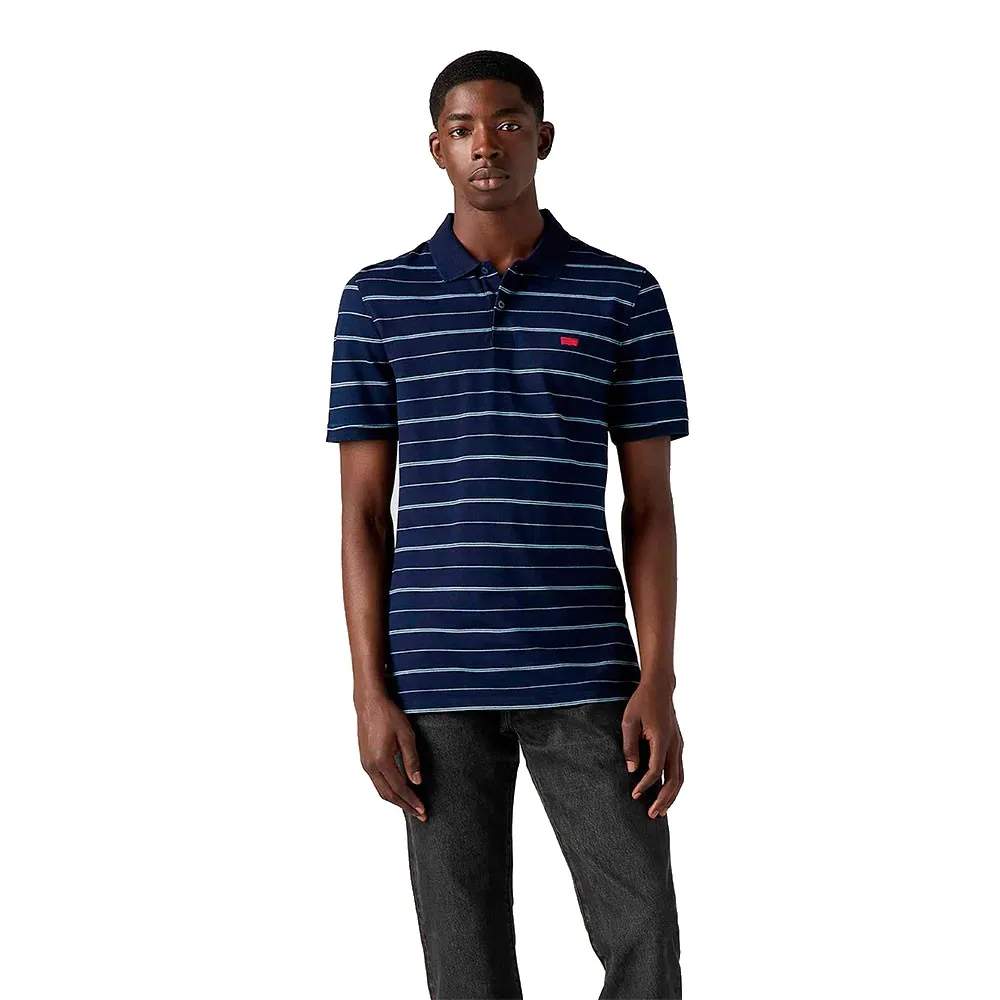 

Поло с коротким рукавом Levi's Slim Housemark, синий