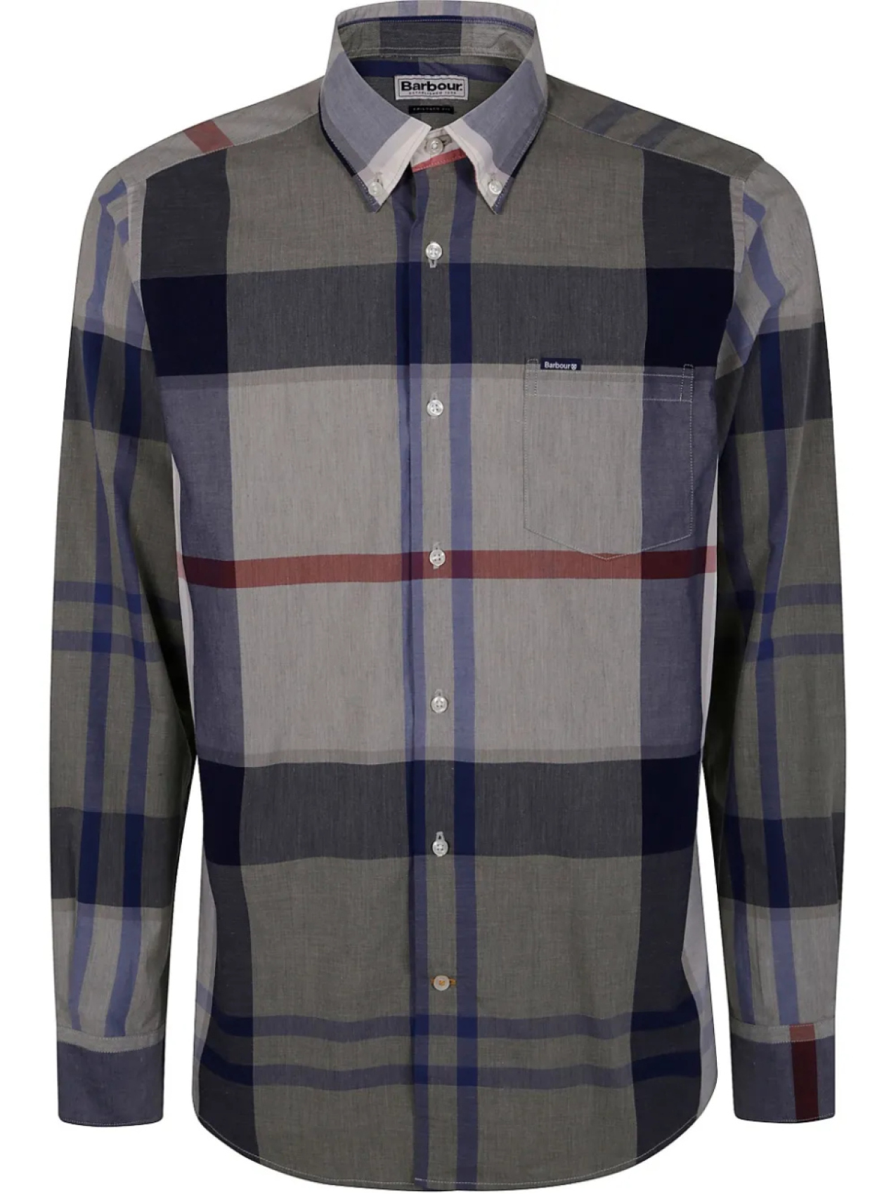 

Рубашка в клетку Barbour tartan, синий