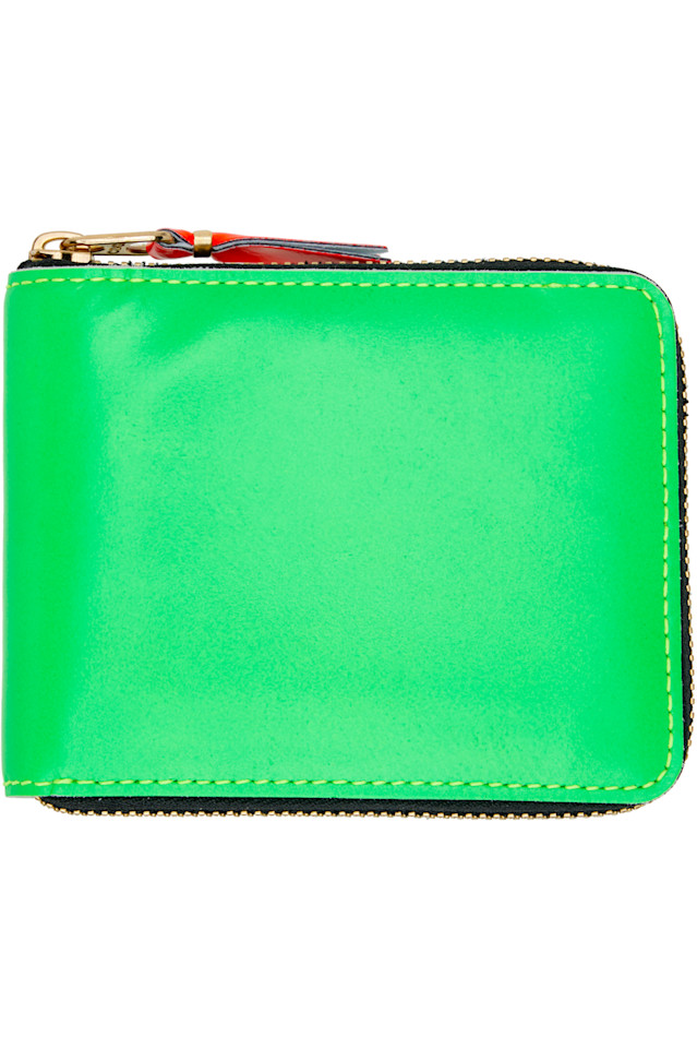 

Супер флуо груп кошелек Comme Des Garçons Wallets, зеленый