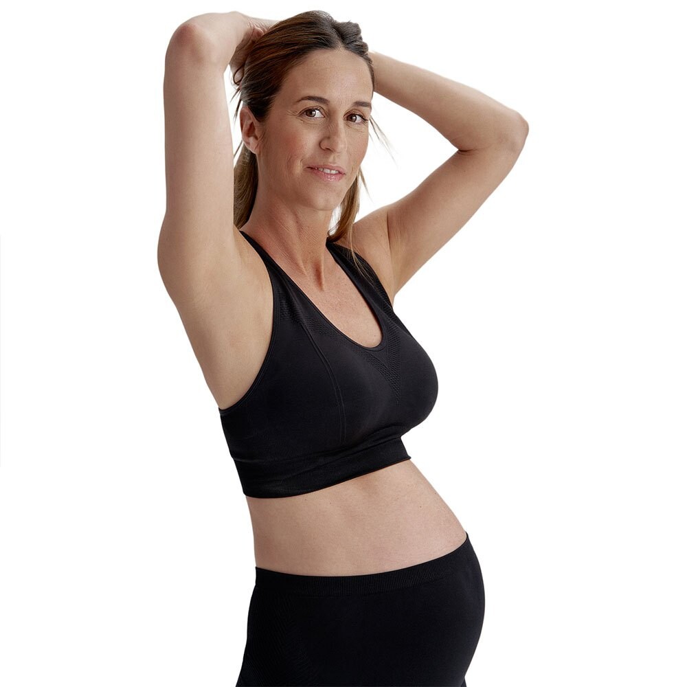 

Спортивный бюстгальтер Born Living Yoga Kabala Seamless, черный