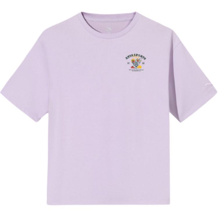 

ANTA Футболка Life Collection для женщин, цвет Twilight Mountain Purple, Фиолетовый, ANTA Футболка Life Collection для женщин, цвет Twilight Mountain Purple