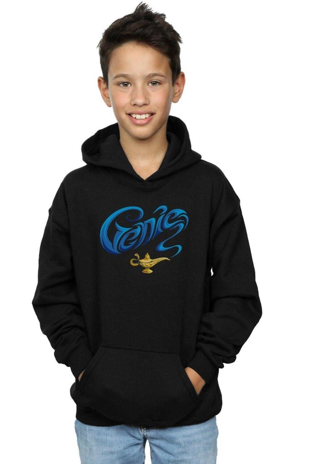 

Толстовка с лампой Aladdin Movie Genie Disney, черный