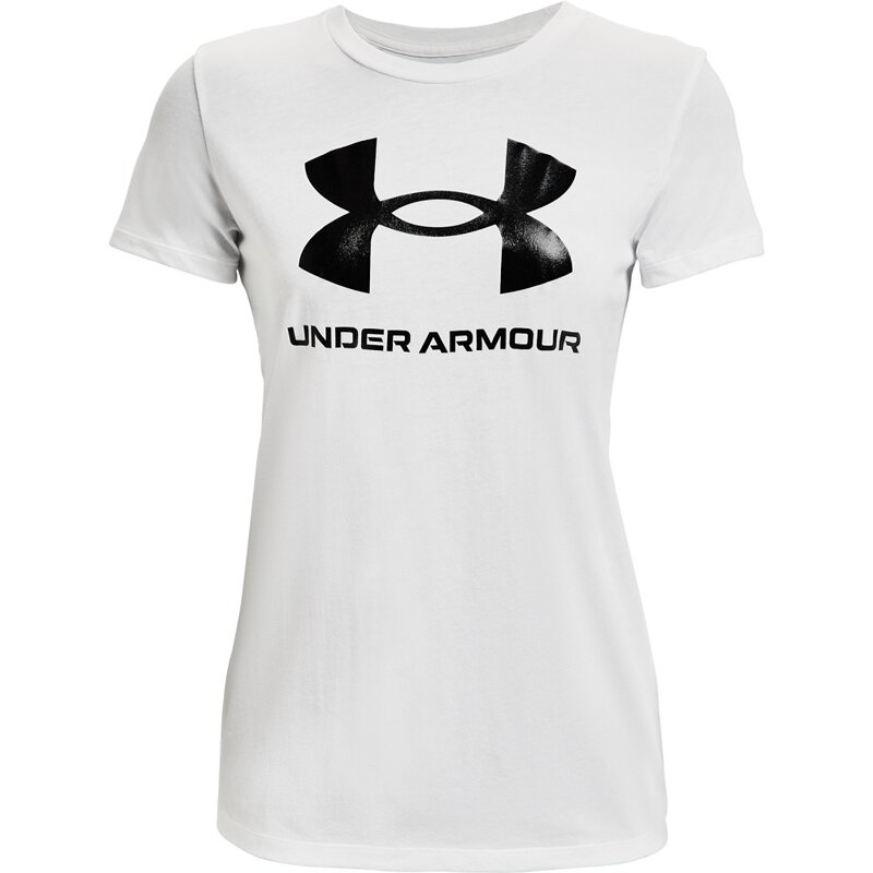 

Короткий рукав в спортивном стиле с графикой SSC Under Armour, белый
