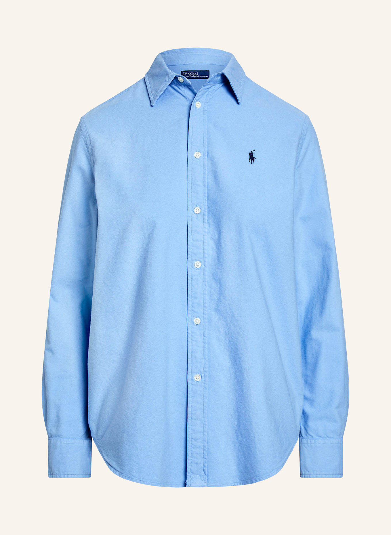 

Рубашка блузка Polo Ralph Lauren, голубой