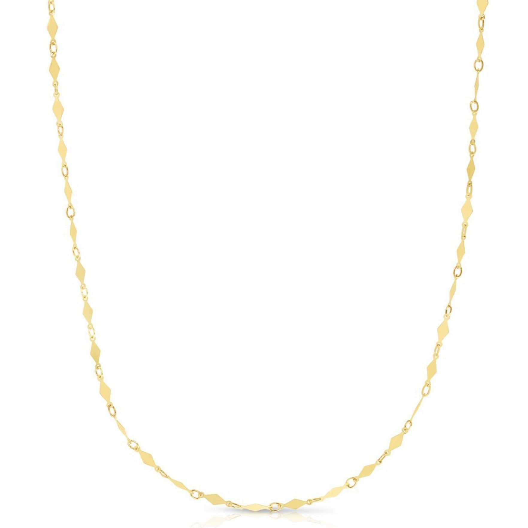 

Золотая цепочка-ожерелье «Воздушный змей» длиной 16,25 дюйма The Lovery, 14K Yellow Gold