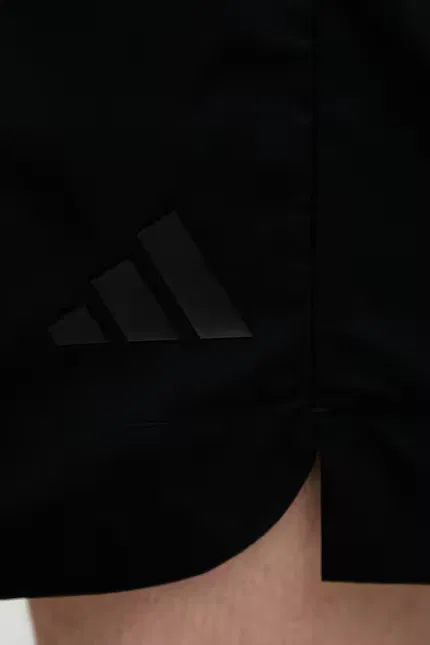 Шорты хлопковые Adidas, черный — фото 4
