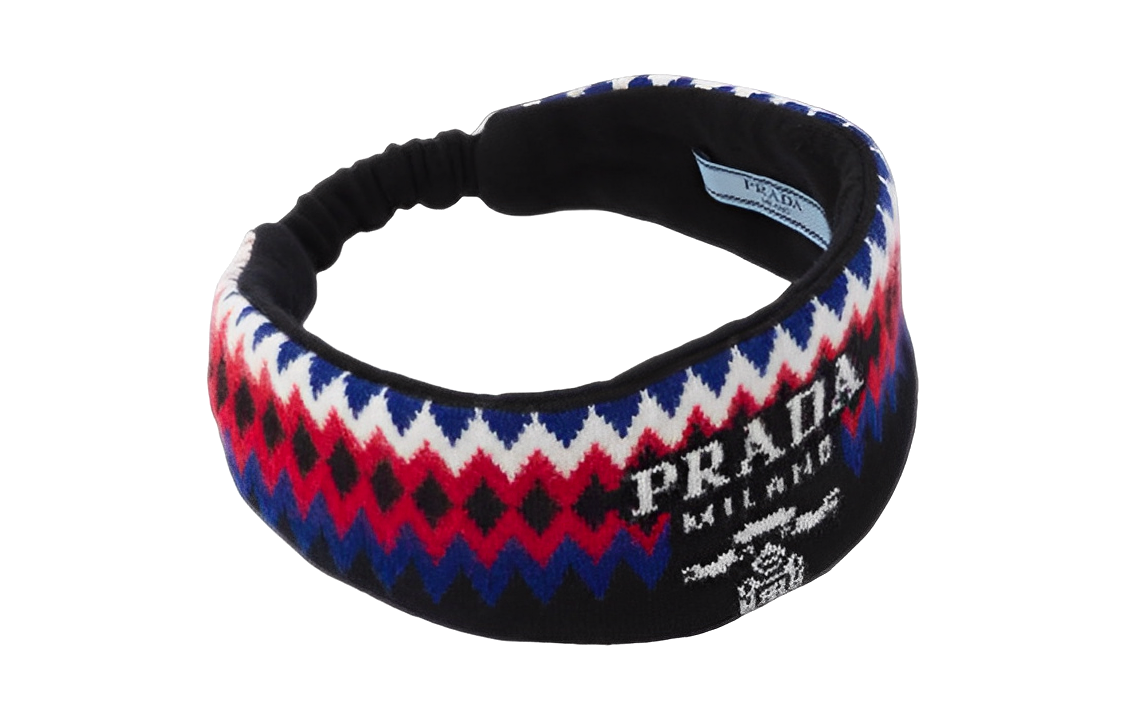 PRADA Тканевая повязка на голову для женщин Multicolor — фото 3