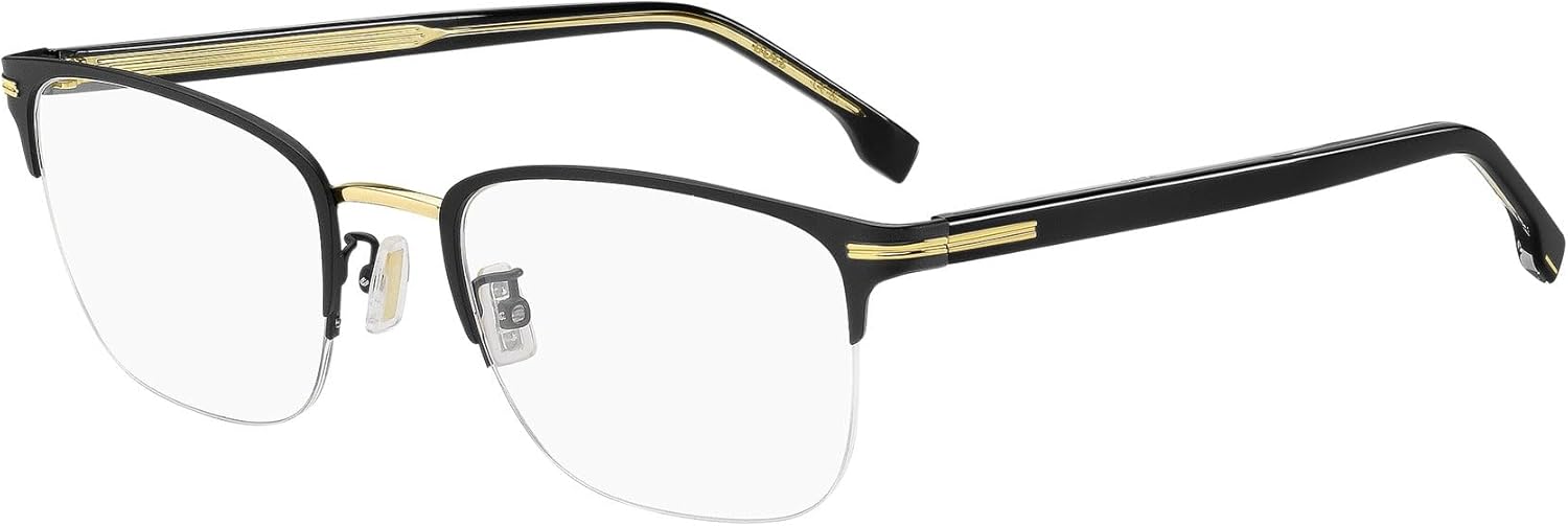 

HUGO BOSS мужские повседневные солнцезащитные очки, Matte Black Gold