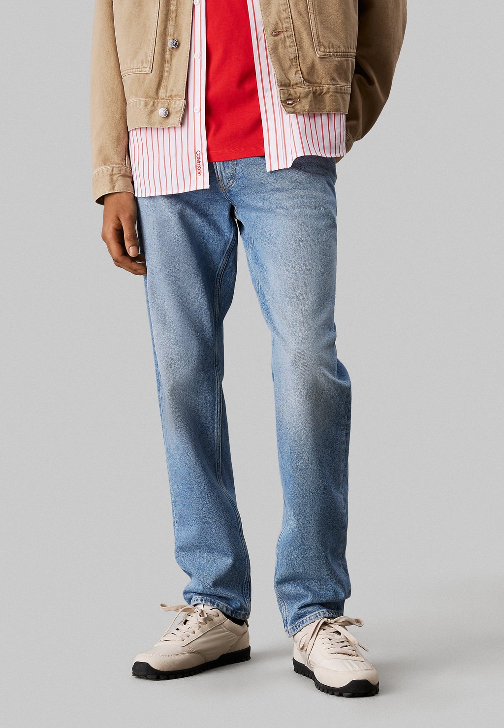 

Зауженные джинсы Calvin Klein Jeans, деним