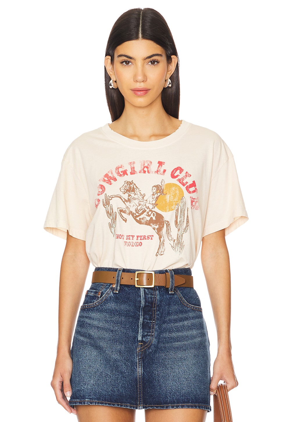 

Футболка трэвиса Show Me Your Mumu, цвет distressed