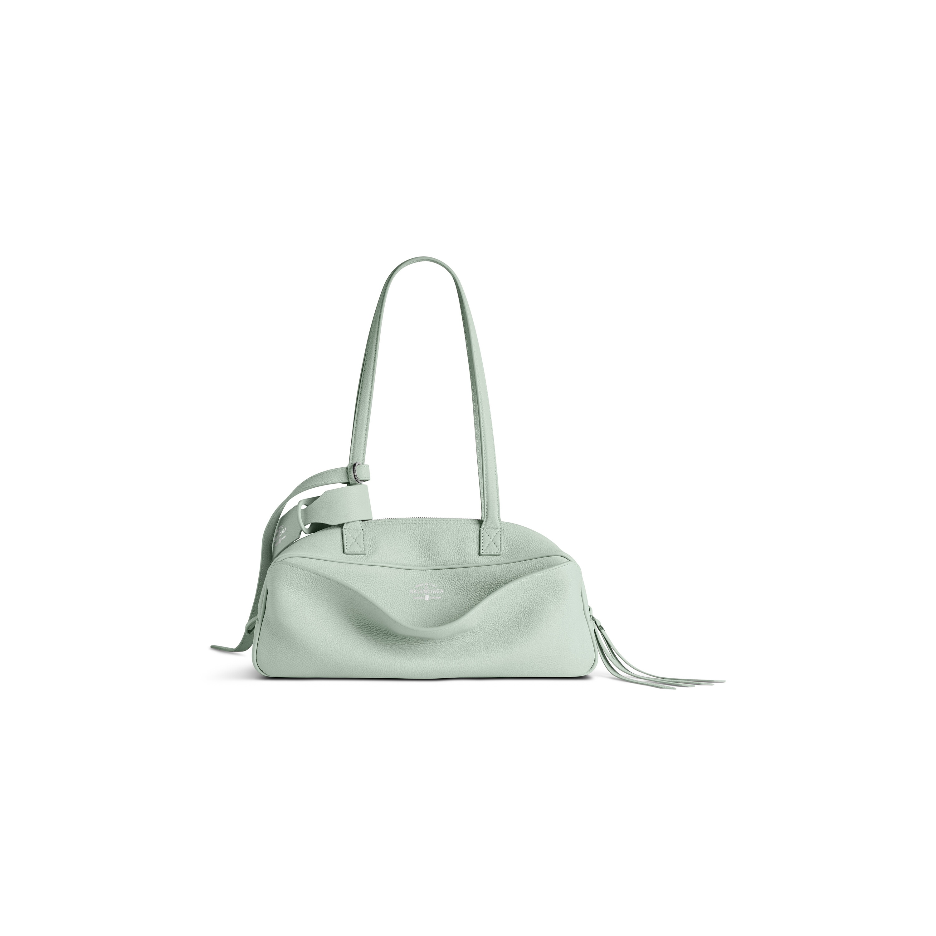 

Маленькая сумка для боулинга Carrie BALENCIAGA, зеленый