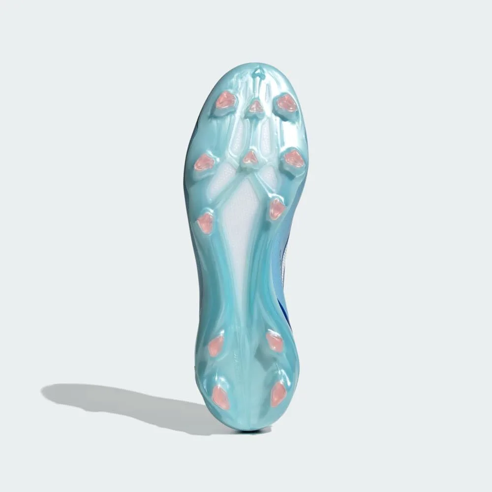 Футбольные бутсы Adidas Men's Crazyfast .1 без шнурков FG, белый/красный — фото 4