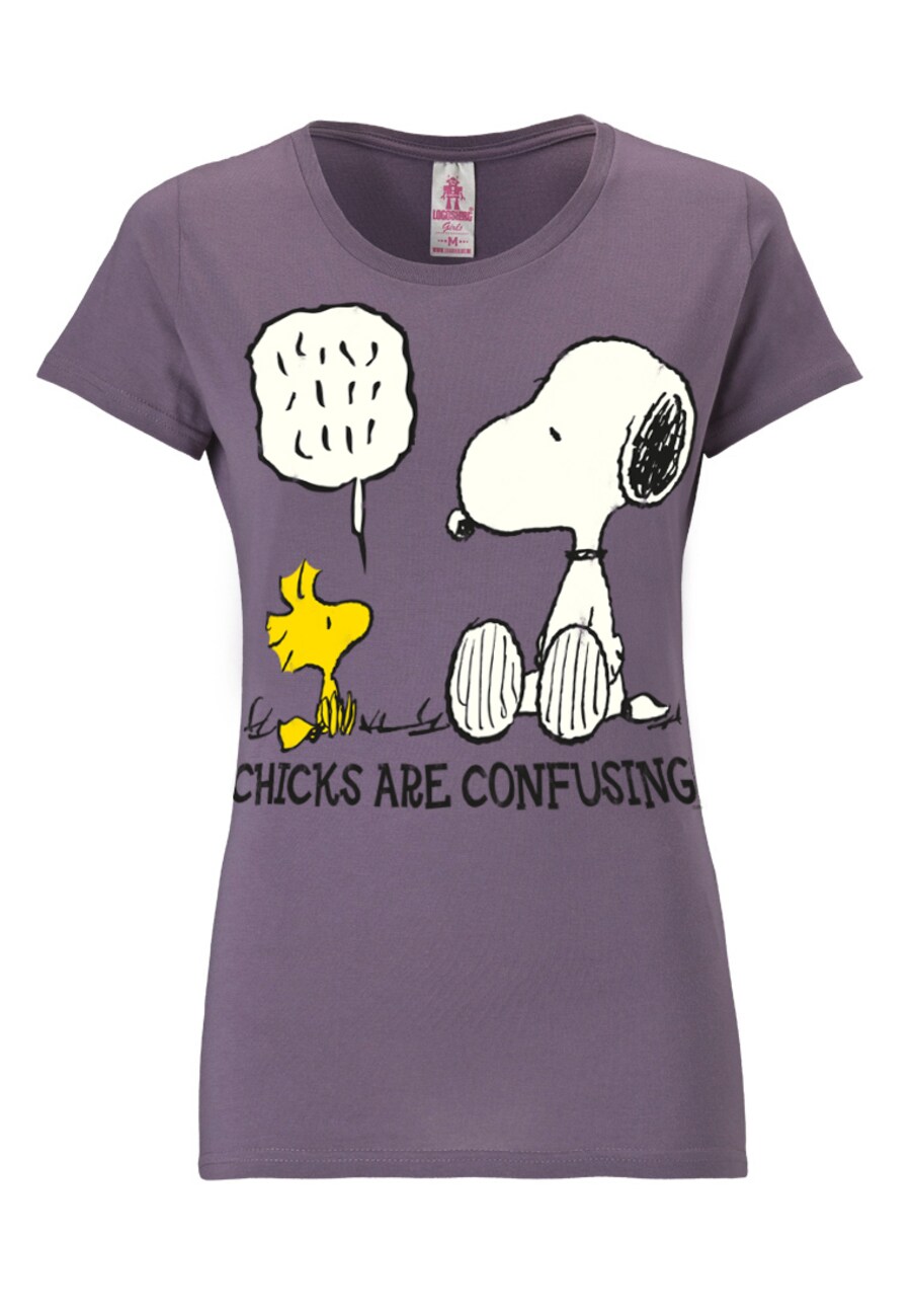 

Футболка LOGOSHIRT Shirt Snoopy, темно-фиолетовый