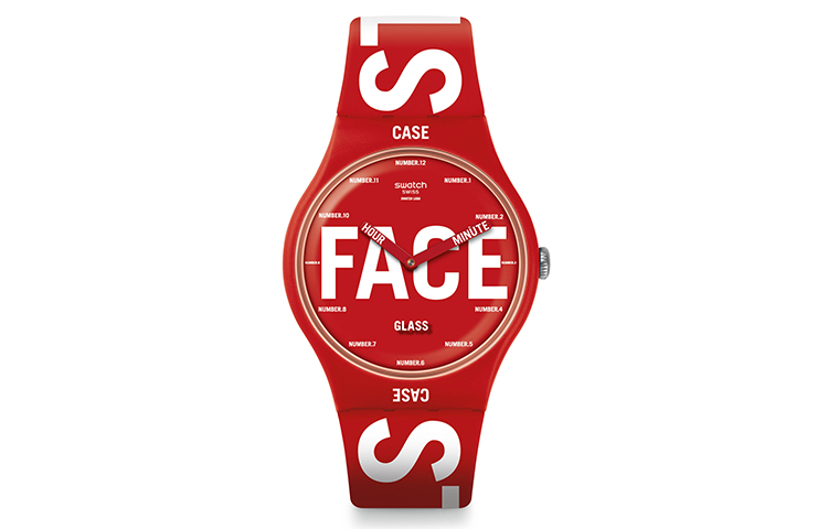 

SWATCH Часы Women's Red Watch SUOR115, Red