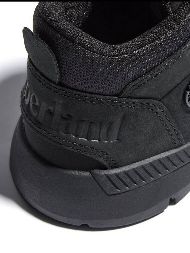Детские треккинговые ботинки Sprint Trekker из кожи Timberland, Jet Black — фото 3