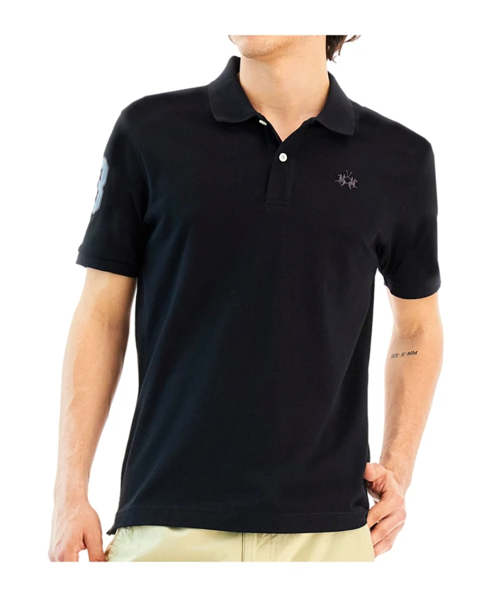 

Рубашка поло La Martina, синий