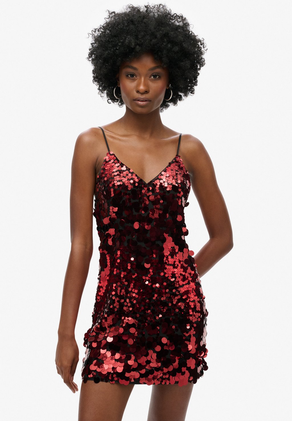 

Коктейльное платье / Вечернее платье SEQUIN Superdry, красный