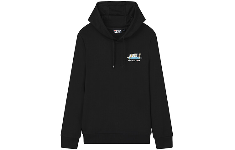 

Толстовка мужская, цвет черный как смоль Fila, черный
