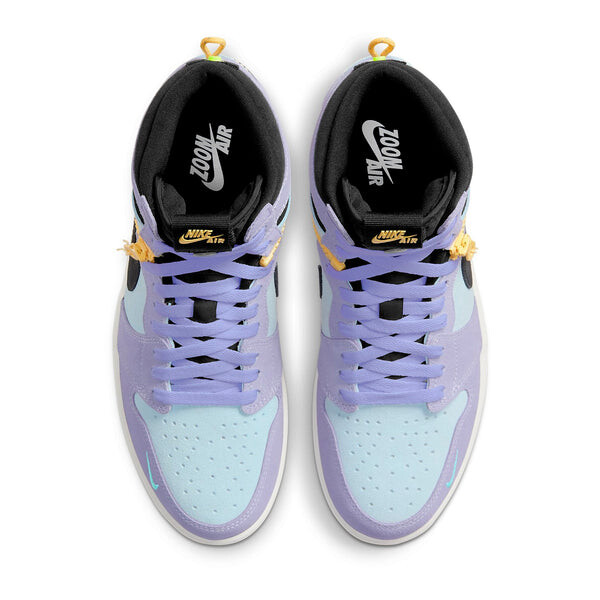 Кроссовки 1 высокий переключатель Air Jordan, фиолетовый — фото 4