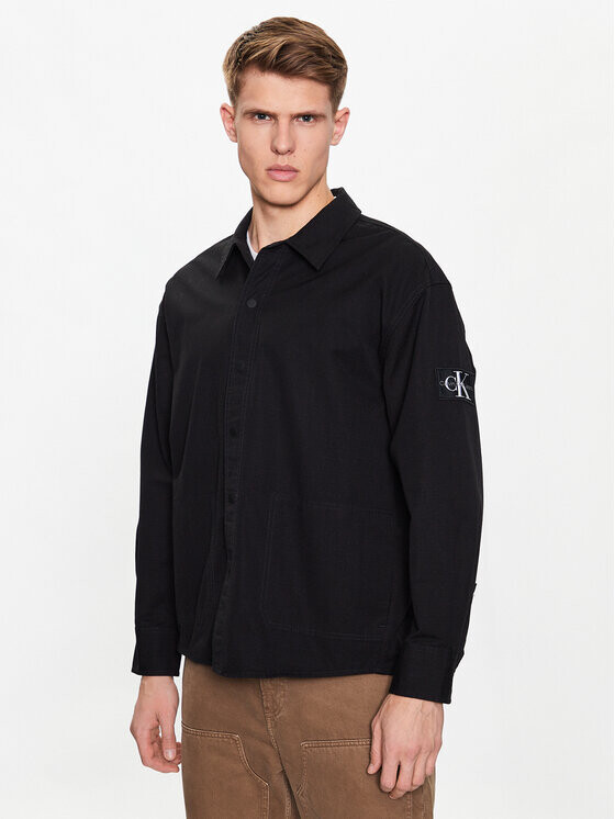 

Куртка-переходник оверсайз Calvin Klein, черный