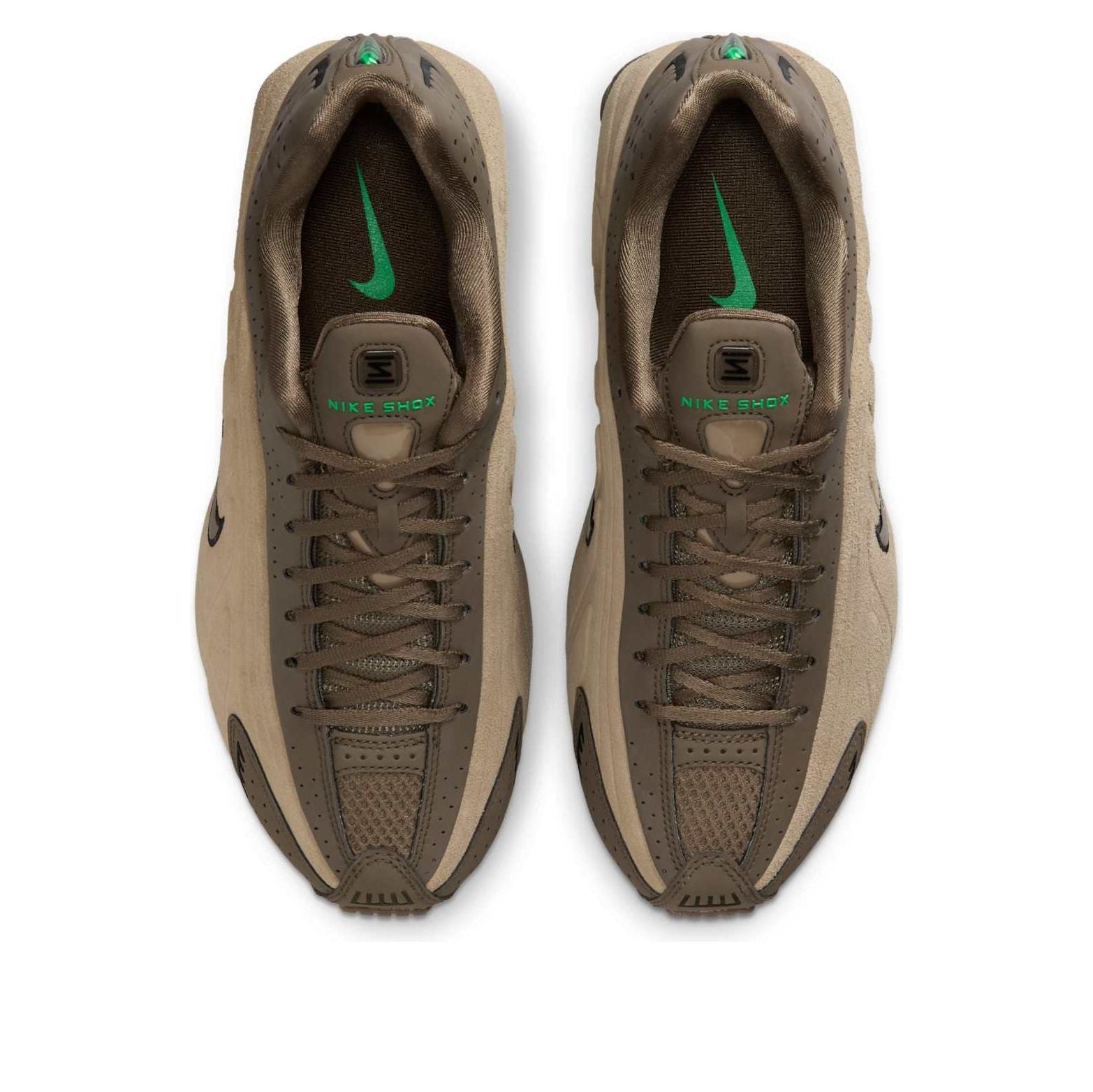 Кроссовки (WMNS) Nike Shox R4 'Olive Khaki' — фото 2