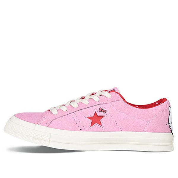 

Кроссовки hello kitty x one star suede low top 'prism pink' Converse, розовый