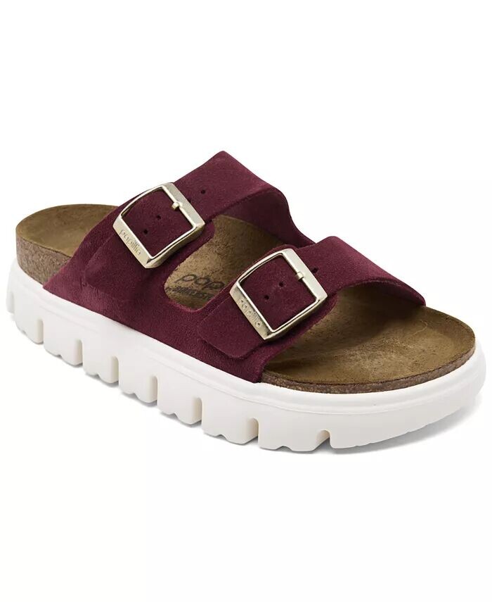 

Женские сандалии на платформе Arizona Birko-Flor от Finish Line Birkenstock, фиолетовый