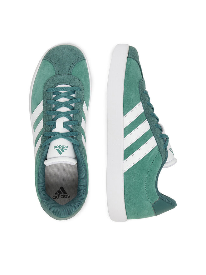 Кроссовки VL COURT 3.0 K JS3490 Adidas, зеленый — фото 4