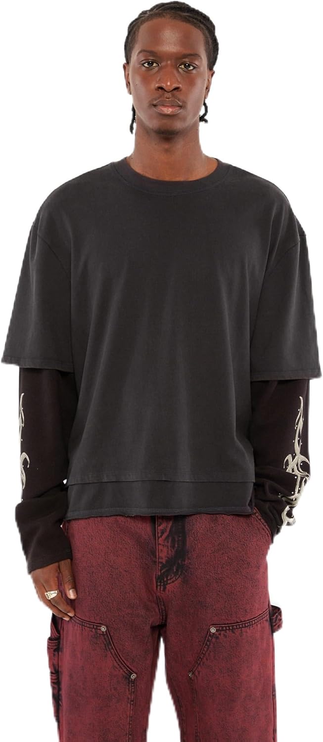 

Двухслойная футболка GUESS Originals Eco, Blue Graphite Multi, Синий, Двухслойная футболка GUESS Originals Eco, Blue Graphite Multi