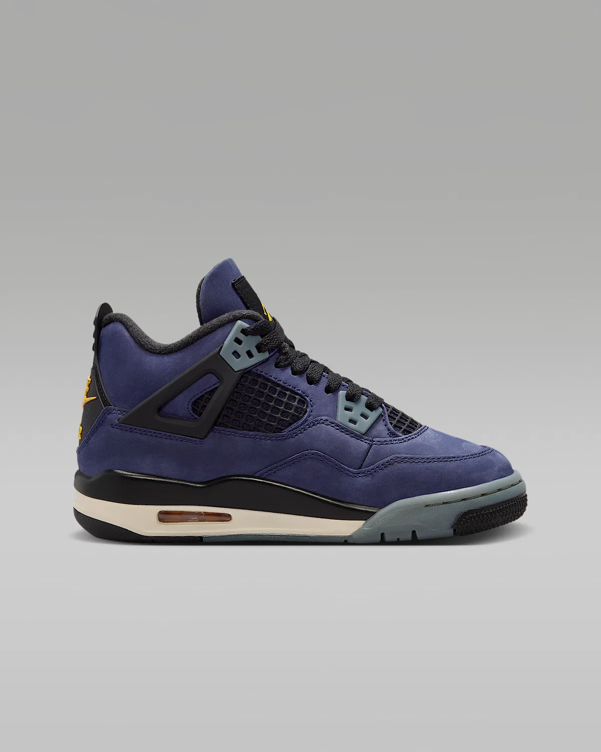 Детские кроссовки Air Jordan 4 Retro "Imperial Purple", Imperial Purple/Multi-Color/Multi-Color — фото 3