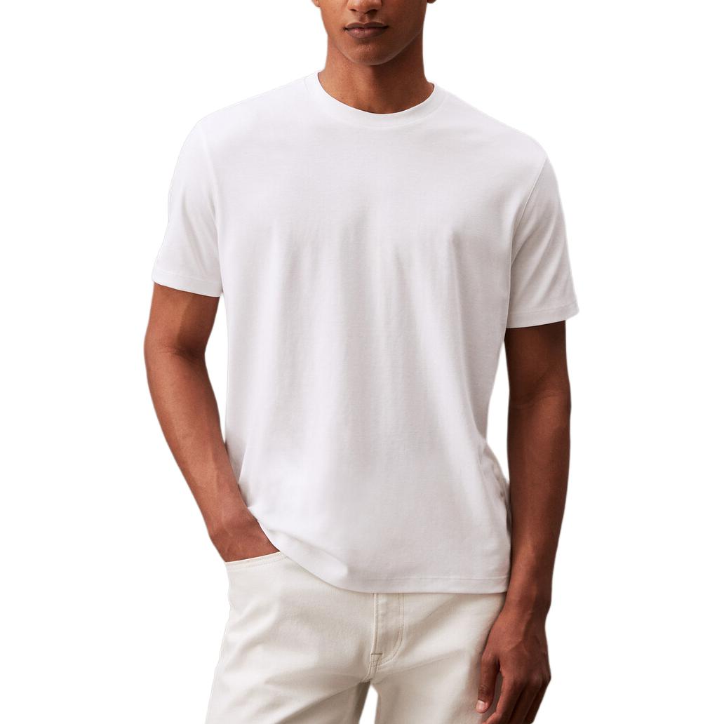 Футболка CALVIN KLEIN мужская белая — фото 4