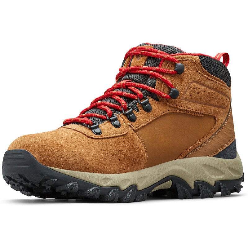 Ботинки для треккинга Newton Ridge Plus II Suede WP Columbia, красный — фото 4