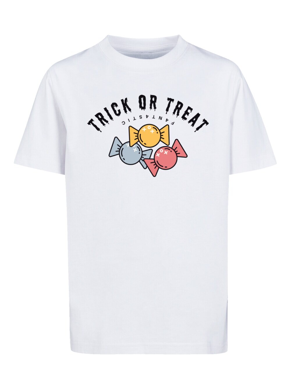 

Рубашка F4Nt4Stic Trick Or Treat Halloween, белый
