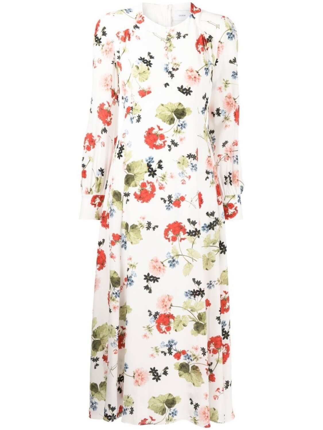 

Erdem платье Leigh с цветочным принтом, белый