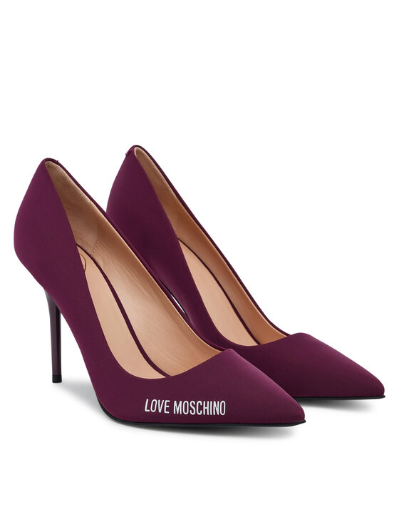 Туфли на высоком каблуке JA10299G1NIM055641 Love Moschino, красный — фото 2