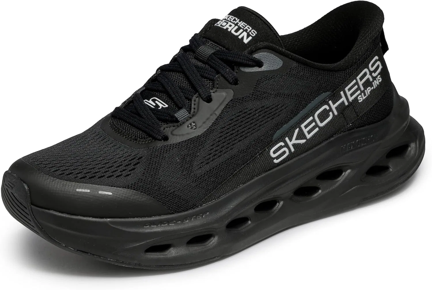 Кроссовки Skechers Men's Max Cushioning Glide Step Advert Hands Free Slip-ins Trainers, Black