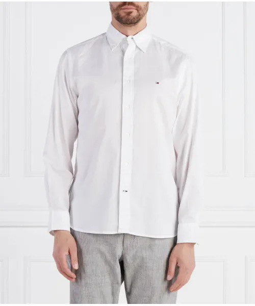 

Футболка Core Flex Poplin RF Regular fit Tommy Hilfiger, белый