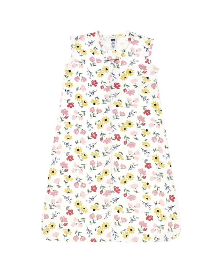 Хлопковая ночная накидка без рукавов для уютного сна Hudson Baby, Soft Painted Floral