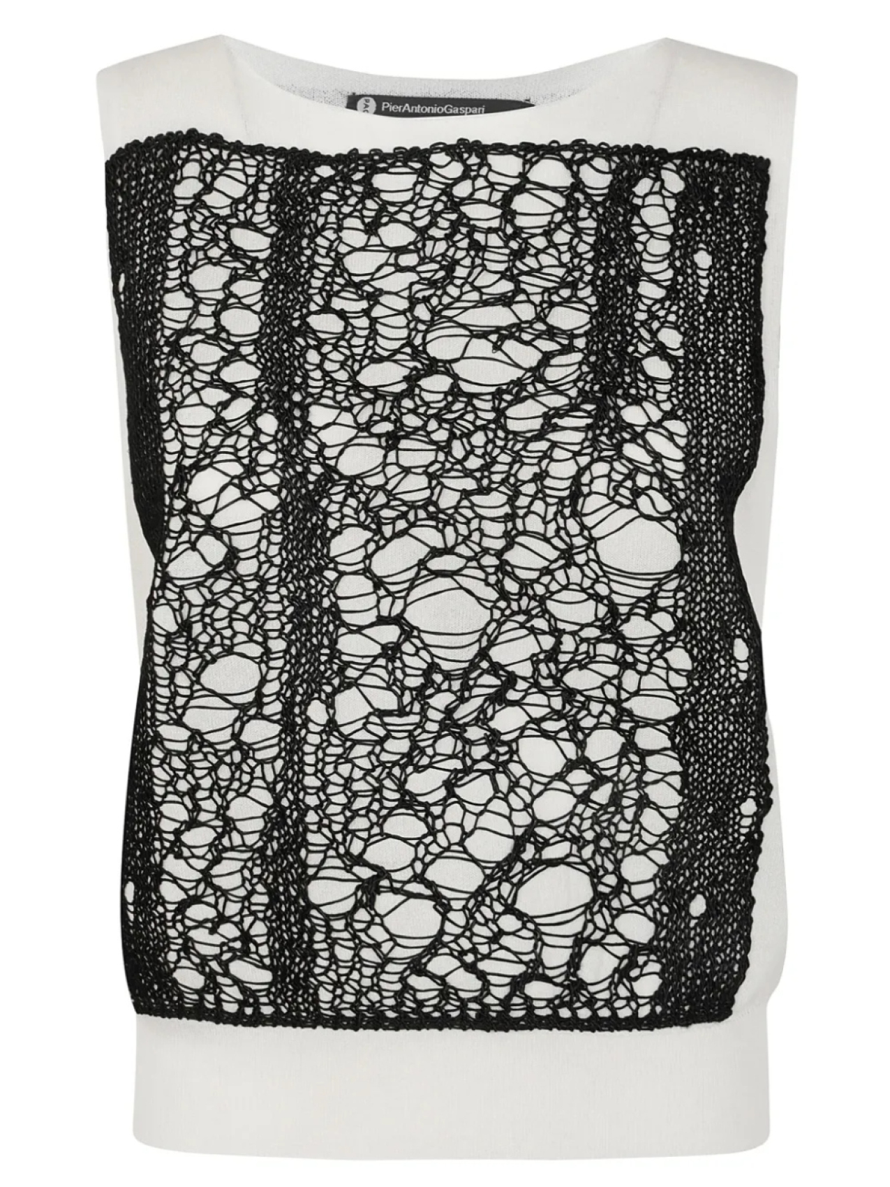 

Вышитый топ PierAntonioGaspari, белый