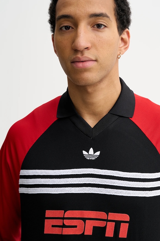 Лонгслив Adidas Originals, черный — фото 4