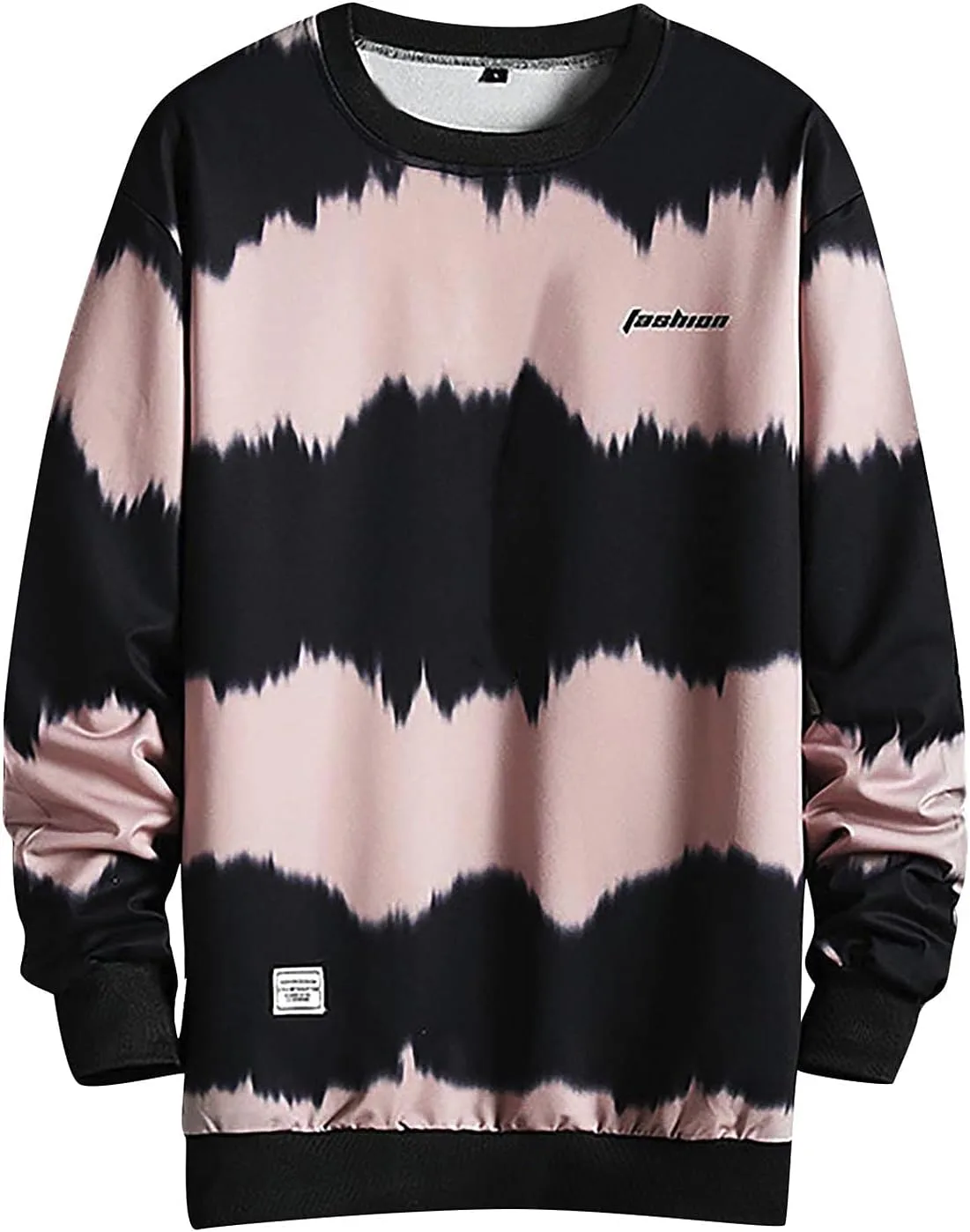 

Мужская модная худи Ymosrh с полосками, осенняя блуза с длинными рукавами