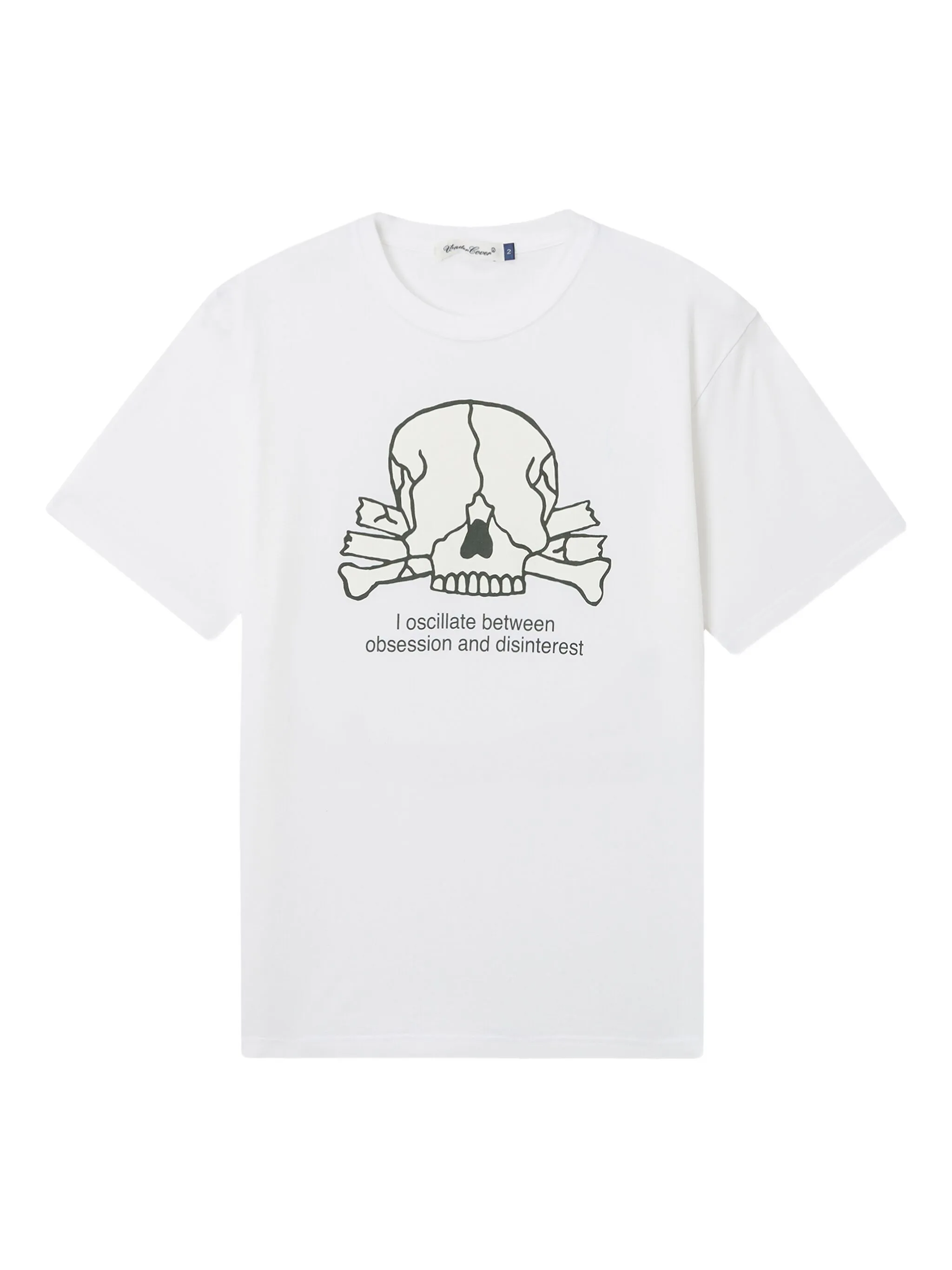 

Футболка с графичным принтом Undercover, белый