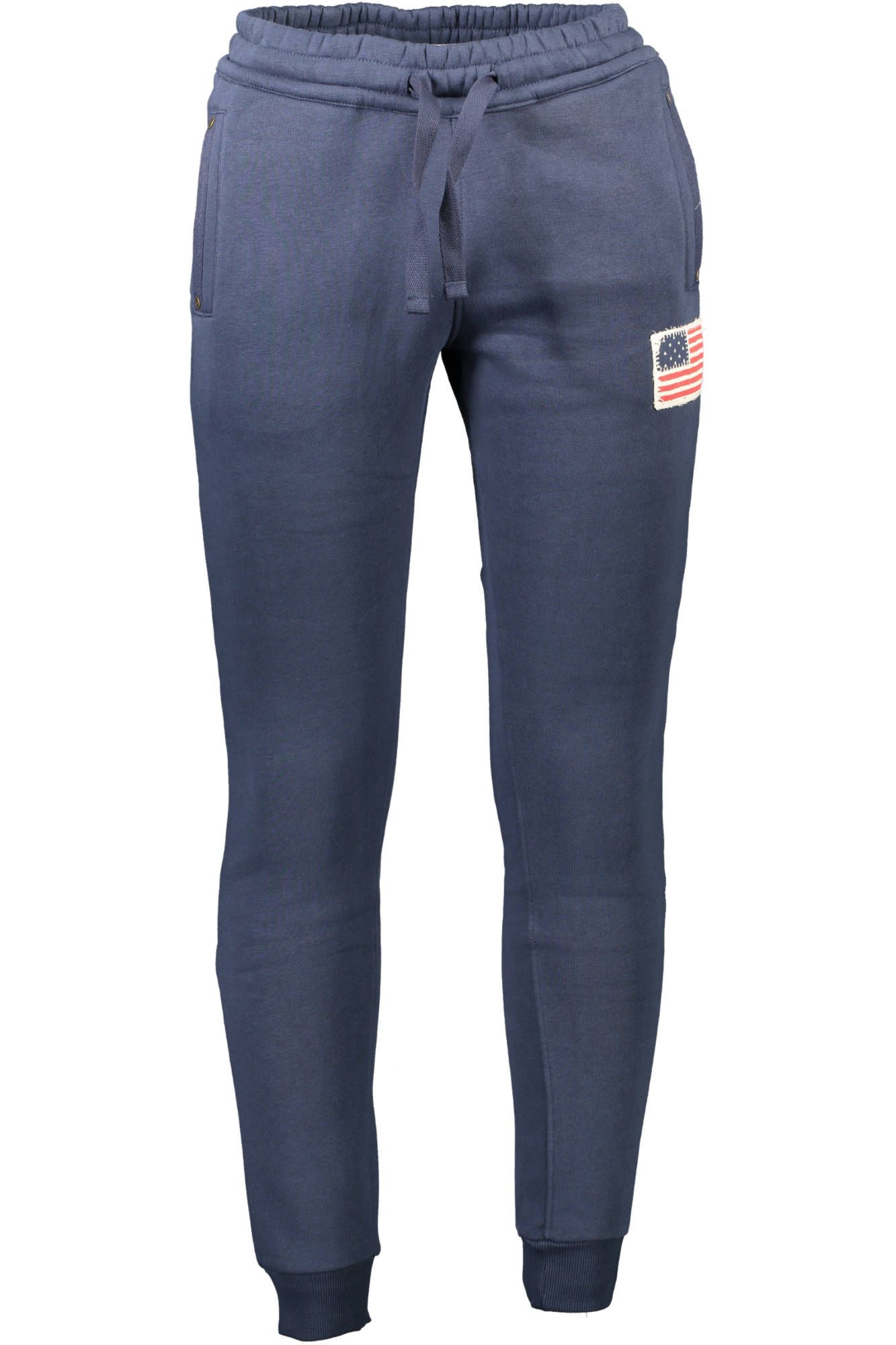 

Синие хлопковые мужские брюки U.S. Polo Assn.