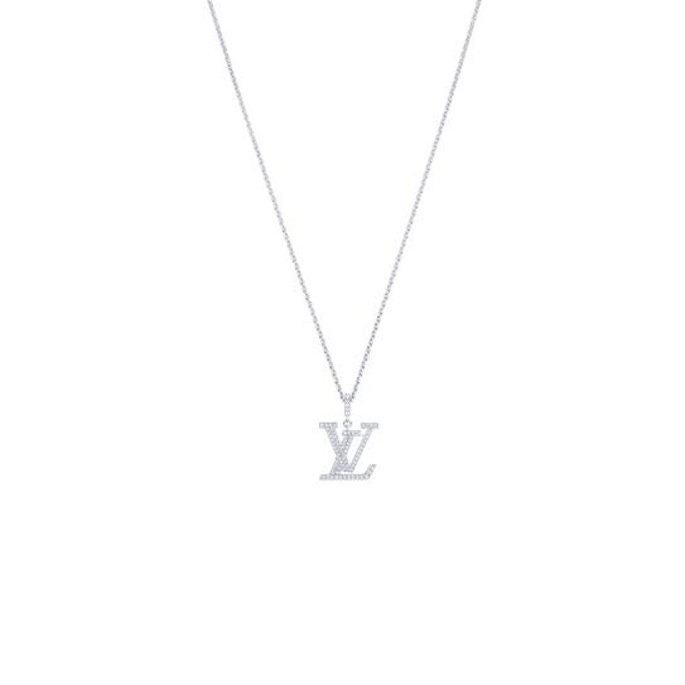 

Подвеска LV Medium, белое золото и бриллианты Louis Vuitton, серебряный