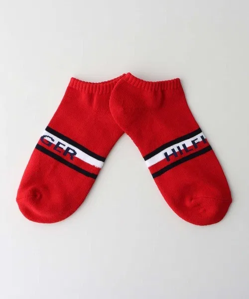 [Комплект из 3 пар] Мужские и женские носки TOMMY HILFIGER из органического хлопка с махровой подошвой и логотипом на передней части кроссовок 92554057 — фото 2