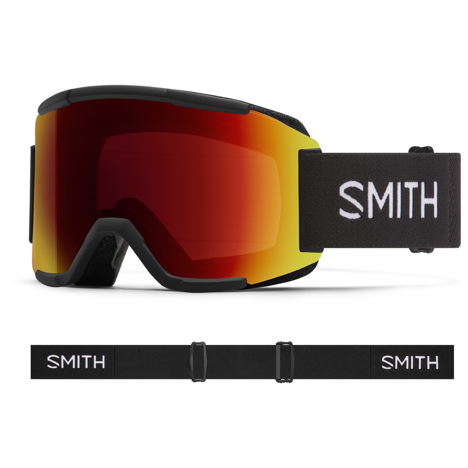 

Очки Smith Squad, Black Chromapop Sun Red + Bonus Yellow Lens