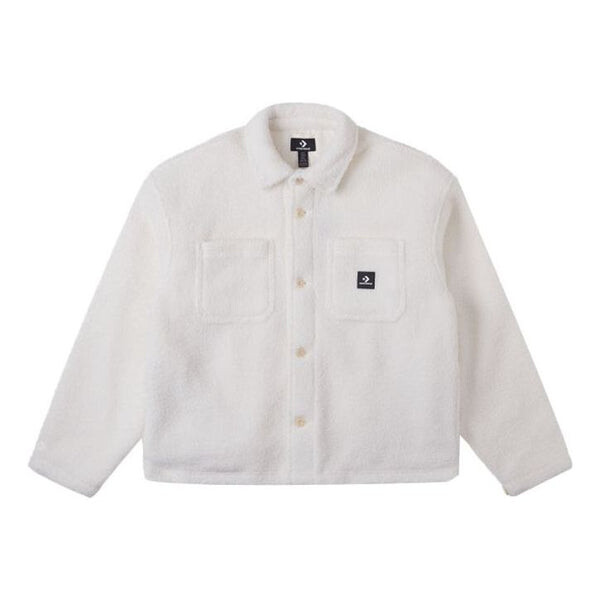 

Куртка sherpa seasonal jacket 'white' Converse, белый