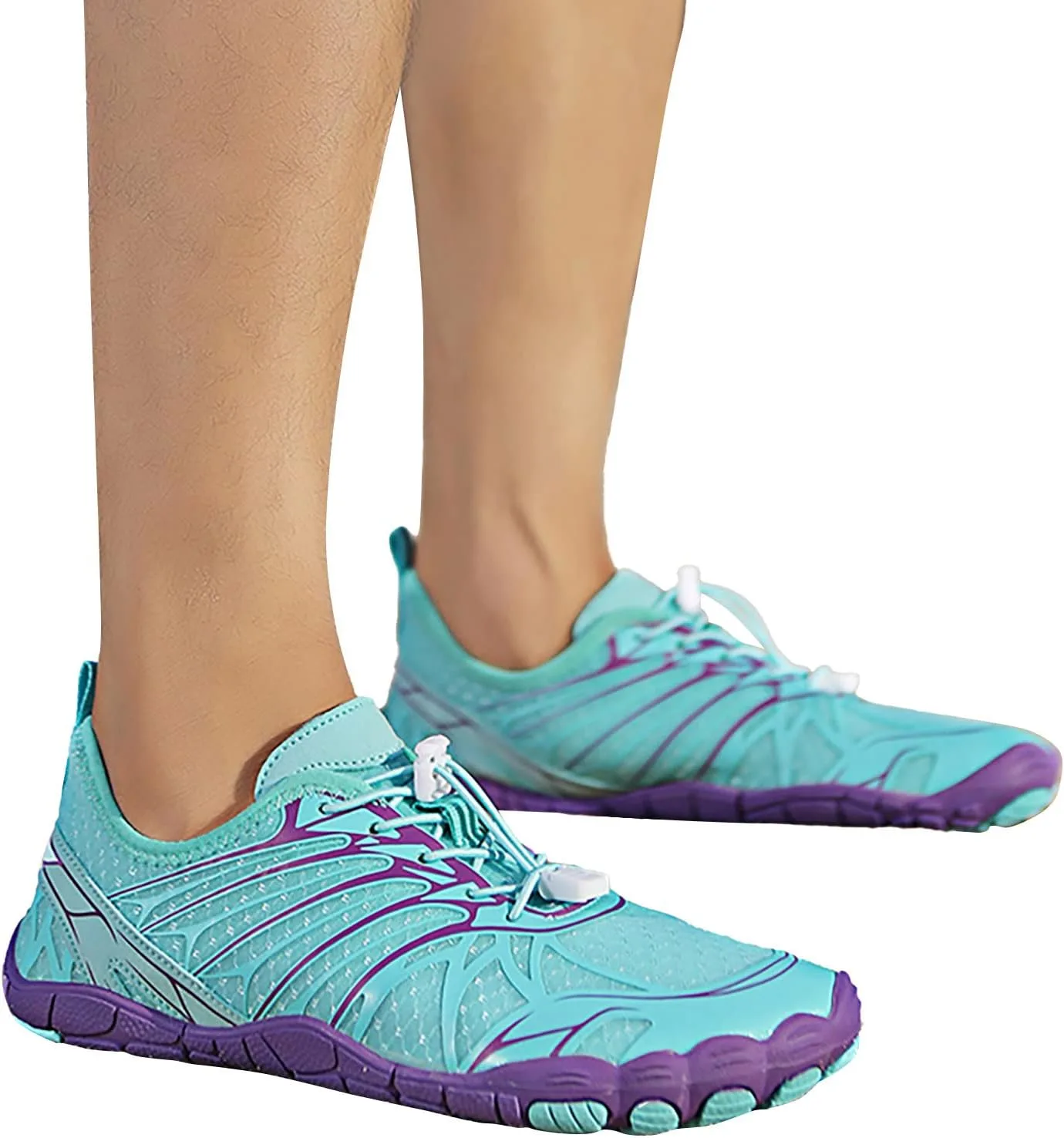Мужские спортивные кроссовки Generisch White Trainers для широкой стопы, дышащие, белые, для бега, легкие, летние, элегантные — фото 3